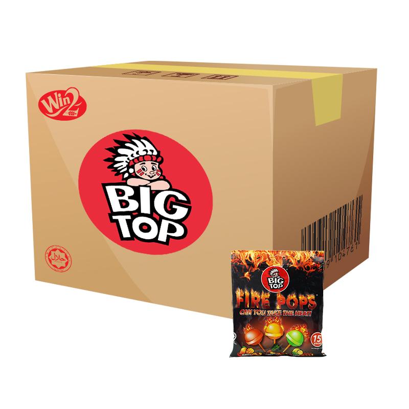 BIG TOP FIRE ( SPICY) LOLLIPOPS  
